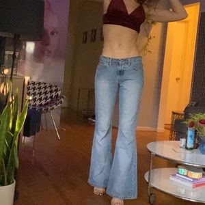 VINTAGE TODD OLDHAM FLARE JEANS